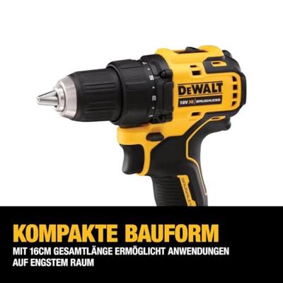 DeWalt DCD708D2T-QW Schroef/boormachine 18V 2.0Ah Li-Ion - thumbnail