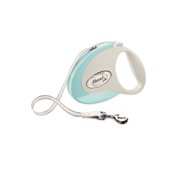 Flexi, Modellijn, moderne pastelkleuren, elegant zwart, robuust en ergonomisch remsysteem, zachte handgreep, geavanceerd geleidingssysteem, gemaakt in Duitsland, roze, M - 5 m - thumbnail