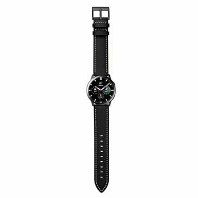 lederen bandje - Zwart - Xiaomi Redmi Watch 5 Active / Redmi Watch 5 Lite lederen bandje - Zwart - Xiaomi Redmi Watch 5 Active / Redmi Watch 5 Lite