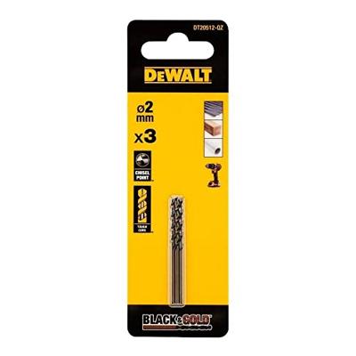 DeWalt Accessoires Black & Gold Metaalboor | 2 mm - DT20512-QZ