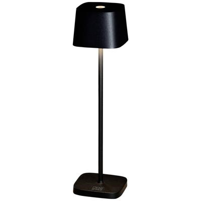 Konstsmide 7829-750 Capri LED-accutafellamp 2.2 W Warmwit Zwart Konstsmide 7829-750 Capri LED-accutafellamp 2.2 W Warmwit Zwart
