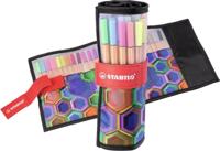 Stabilo point 88 - fineliner - arty - rollerset 25 stuks - thumbnail