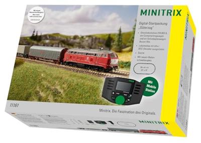 MiniTrix 11161 N startpakket goederentrein van Railsystems RP GmbH MiniTrix 11161 N startpakket goederentrein van Railsystems RP GmbH