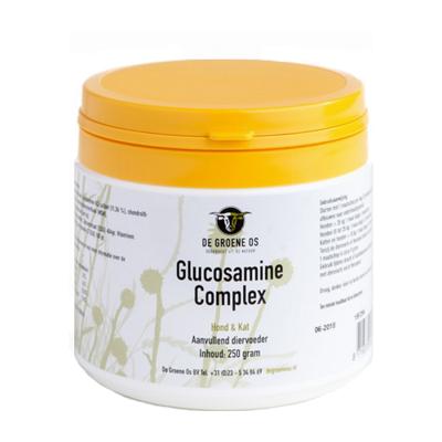 DE GROENE OS GLUCOSAMINE COMPLEX HOND / KAT 250 GR