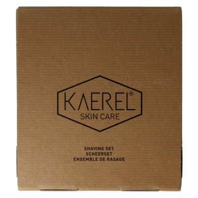 Kaerel Skin care shavingset scheercreme & aftershave 1 Set