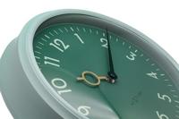Wandklok 30,5 cm - geruisloos - ABS - NeXtime 'Golden Hour Wall' - thumbnail