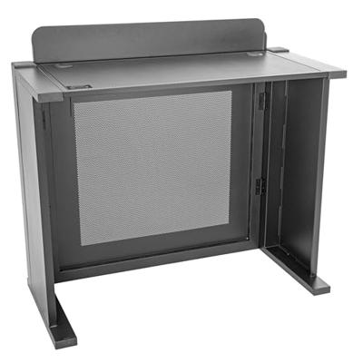 Omnitronic BOOZ Event Stand opvouwbare DJ booth met tas zwart Omnitronic BOOZ Event Stand opvouwbare DJ booth met tas zwart