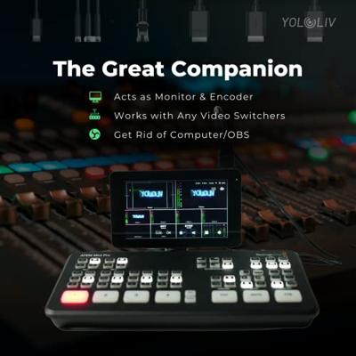 YoloLiv YoloBox Mini The Ultimate All-In-One Live Streaming Studio