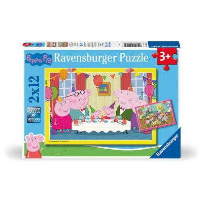 Ravensburger puzzel Peppa Pig 2x12 stukjes