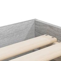 Bedframe met lades bewerkt hout grijs sonoma eiken 90x200 cm - thumbnail