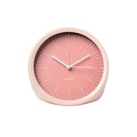 Tafelklokje rond - terra - ø15x7 cm - thumbnail