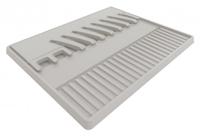 Rotho Space Wonder Opvouwbaar Afdruiprek 39x32x20 cm Cool Grey - thumbnail