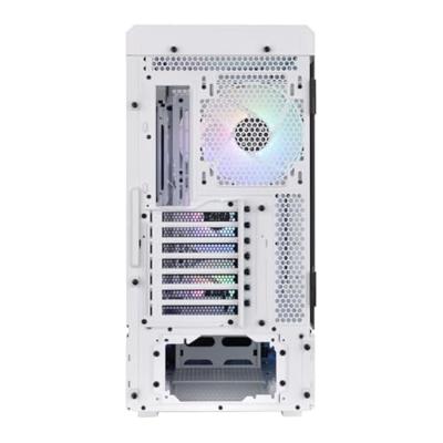 Thermaltake CA-1X5-00M6WN-00 Midi-tower Gaming-behuizing Wit 4 voorgeïnstalleerde LED-ventilators, Zijvenster Thermaltake CA-1X5-00M6WN-00 Midi-tower Gaming-behuizing Wit 4 voorgeïnstalleerde LED-ventilators, Zijvenster