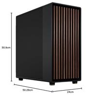 ATX Semi-toren doos Fractal Design FD-C-NOR1X-01 - thumbnail