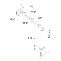 Schermtafel Support Neomounts FPMA-D935 - thumbnail