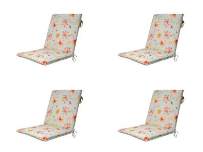 Stapelstoel kussen universeel ca. 97x49 cm Florina orange (4 stuks) Madison - Madison Stapelstoel kussen universeel ca. 97x49 cm Florina orange (4 stuks) Madison - Madison