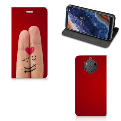 Nokia 9 PureView Hippe | Standcase | Liefde - Origineel Romantisch Cadeau