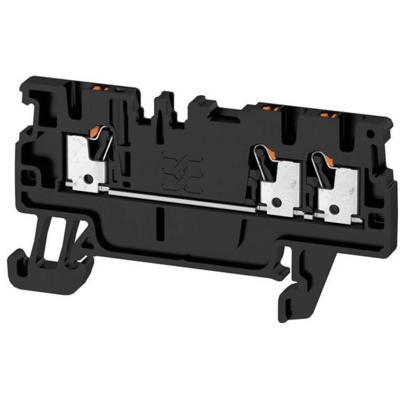 Weidmüller 2534230000 Doorgangsklem 3.50 mm Spanveer Zwart 50 stuk(s) Piece