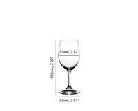 Riedel Witte Wijnglazen Ouverture - 280 ml - 2 stuks - thumbnail