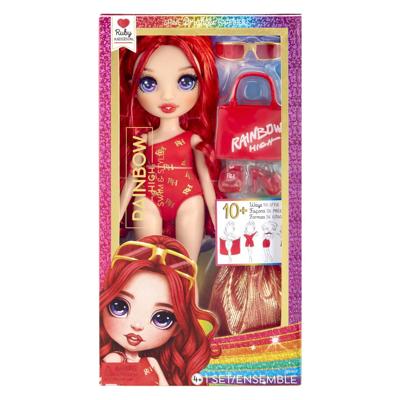 MGA Entertainment rainbow high swim & style pop ruby