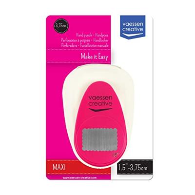 Vaessen Creative • figuurpons rechthoek schulp maxi