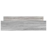 Bedframe met hoofd- en voeteneinde grijs sonoma 200x200 cm - thumbnail