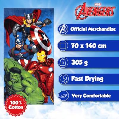 Marvel Avengers strandlaken 70 x 140 cm