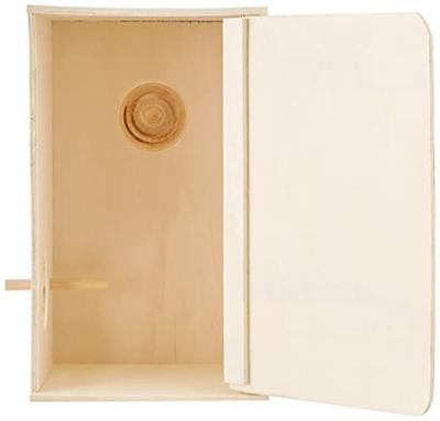 TRIXIE NESTKASTJE HOUT 30X20X20 CM GAT 6 CM