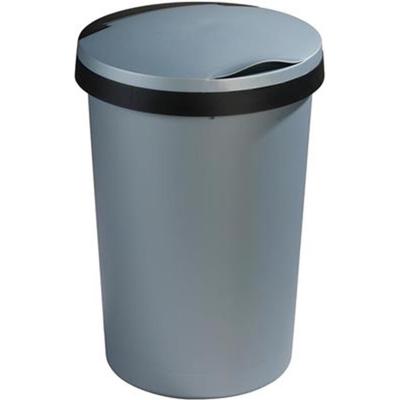 Sunware twinga afvalbak 45l grijs/zwart