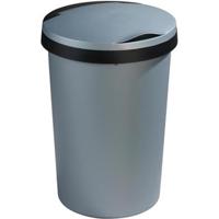 Sunware twinga afvalbak 45l grijs/zwart - thumbnail