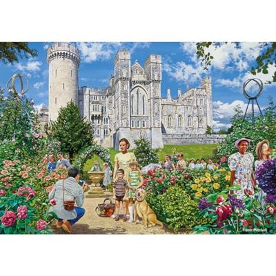 Day Out With The Family Puzzel 4x 500 Stukjes