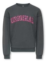 Kids ONLY winter sweater meisjes - grijs - KogFrederikka - regular fit - thumbnail