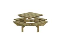 Kinderpicknicktafel vierkant Talen Buitenmeubelen - Talen buitenmeubelen - thumbnail