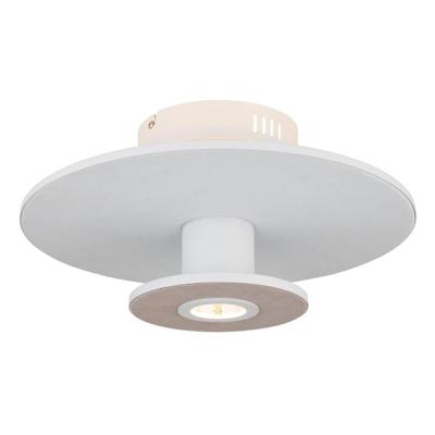 Globo Witte plafondlampCarter Ø 38cm met vilt - 15647WD
