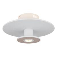 Globo Witte plafondlampCarter Ø 38cm met vilt - 15647WD - thumbnail