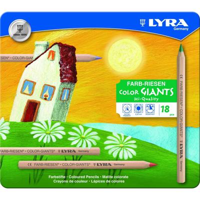 Kleurpotlood lyra color giants nature 18 kleuren
