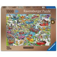 Puzzel ravensburger ray's comic future time 1000st - thumbnail