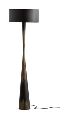 WOOOD Vloerlamp 'Blackout Too' kleur Zwart