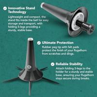 Konig & Meyer 15240 standaard voor bugel - thumbnail
