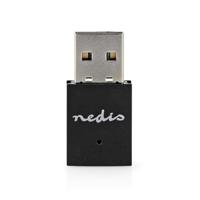 Nedis Netwerk-Dongel | Wi-Fi | N300 | 2.4 GHz | USB2.0 | Wi-Fi-snelheid totaal: 300 Mbps | Windows 10 / Windows 11 / Windows 8 - WSNWM310BK - thumbnail