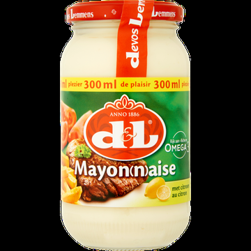 D&L Mayonaise met Citroen 300ml bij Jumbo