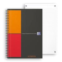 Oxford INTERNATIONAL notebook, 160 bladzijden, ft B5, geruit 5 mm - thumbnail