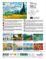 Puzzel - SENTOSPHERE - Calypto - 1000 stukjes - Korenveld met cipressen - Vincent van Gogh - Vanaf 9 jaar - thumbnail