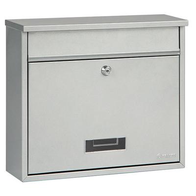 Brievenbus Oxford - zilvergrijs