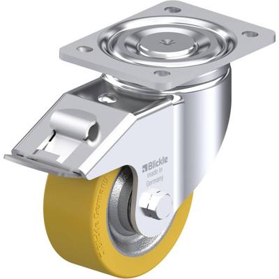 Blickle LH-SETH 125K-FI Zwenkwiel met rem Wieldiameter: 125 mm Draagvermogen (max.): 500 kg 1 stuk(s)