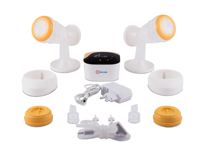 Lionelo elektrische borstkolf twee met accessoires - thumbnail