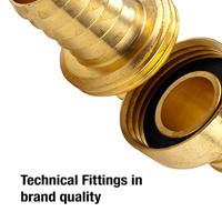 GARDENA 07152-20 7152 Messing Slangschroefstuk 30,3 mm (1) binnendraad, 33,25 mm (1) buitendraad, 19 mm (3/4) Ø - thumbnail