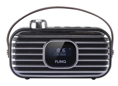 FlinQ DAB+ Radio - Draadloze Speaker - 80 stations - DAB+ Ruisvrij - Bluetooth