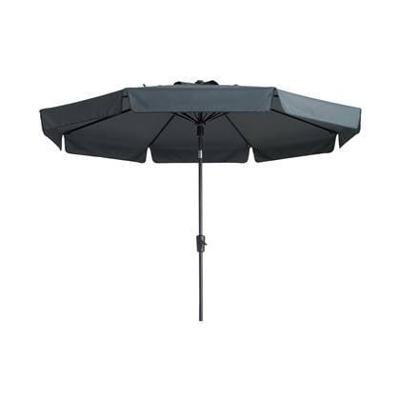 Madison parasol flores luxe rond 300 cm grijs