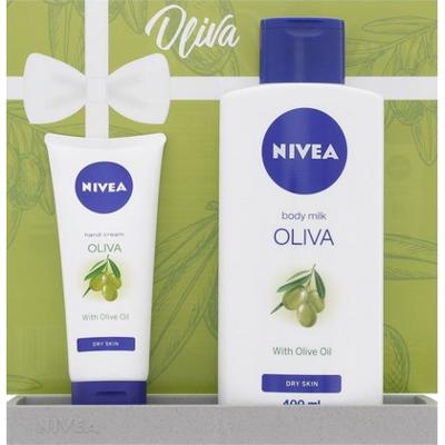 Nivea Oliva Handcrème & Bodymilk - Geschenkset